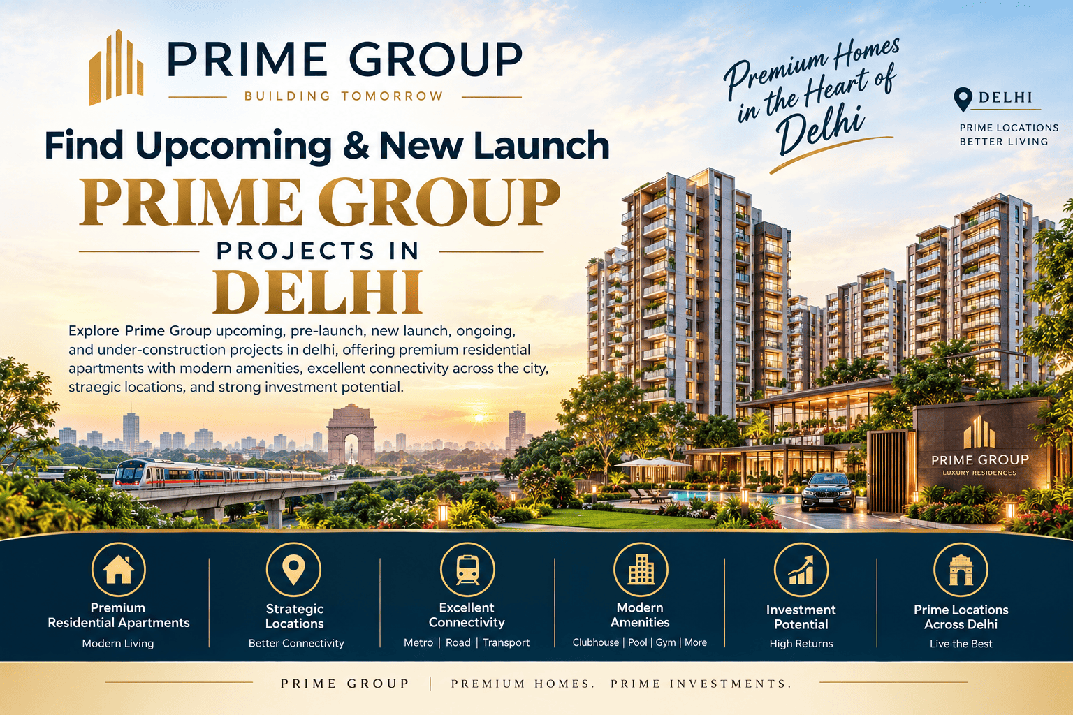 Prime Group Projects in Delhi