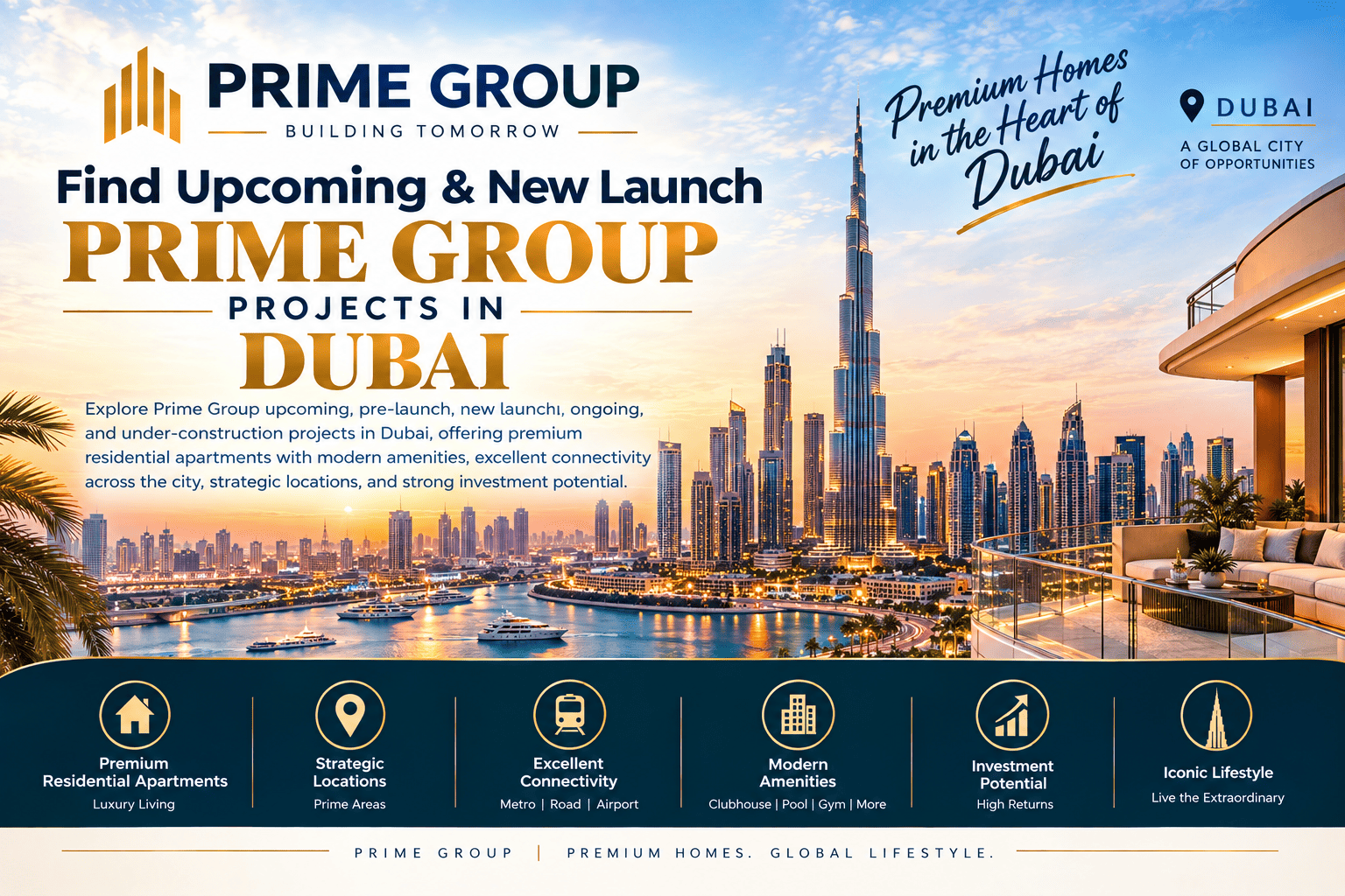 Prime Group Projects in Dubai