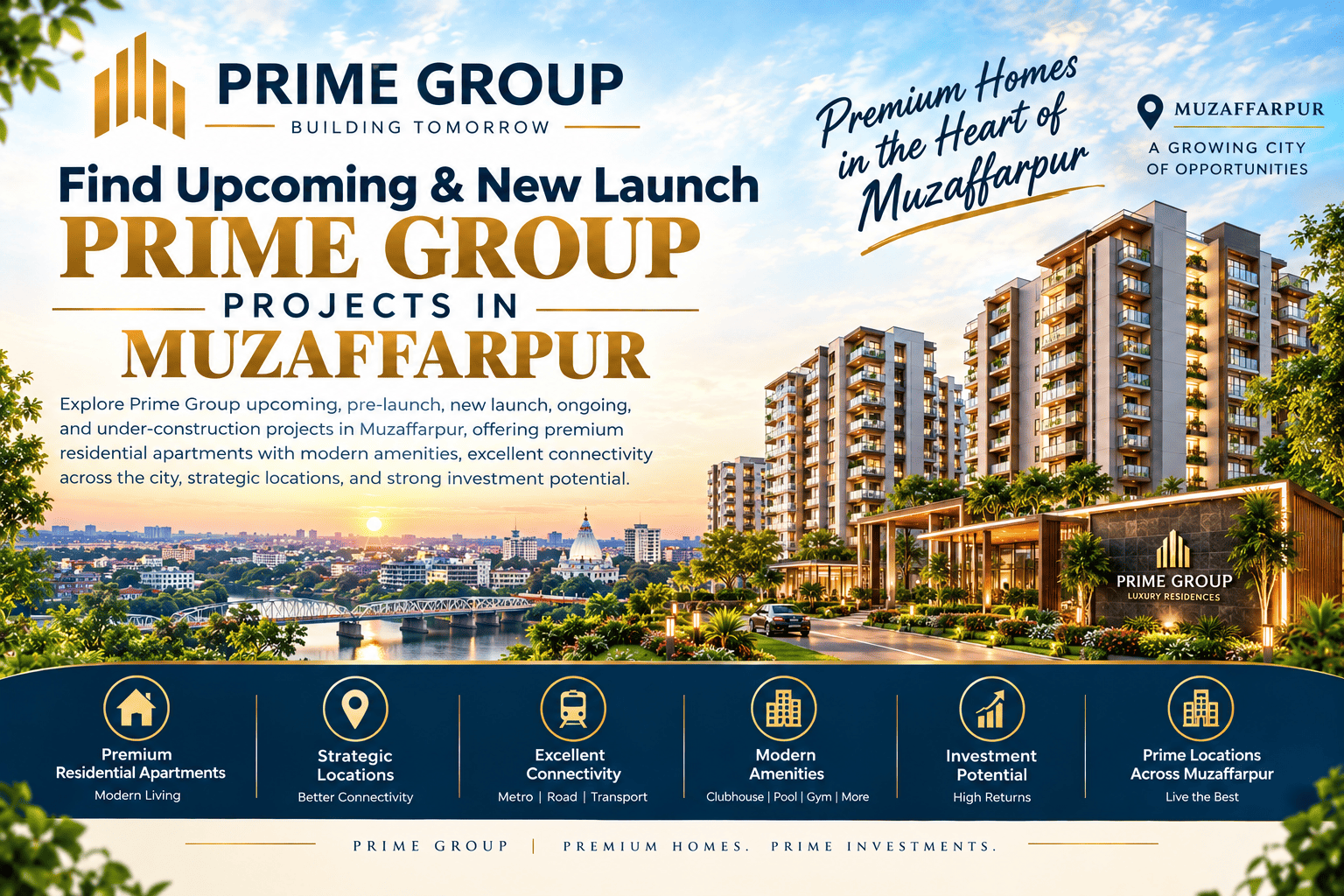 Prime Group Projects in Muzaffarpur
