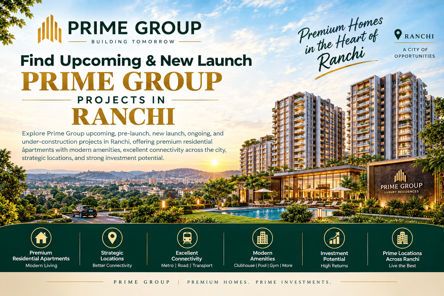 Prime Group Projects in Ranchi